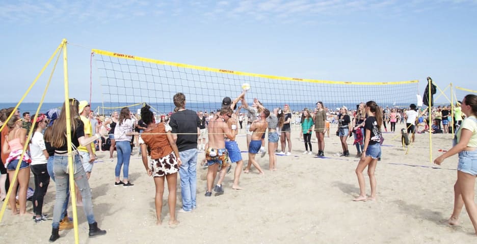 Beach volleybal Breda teamuitje