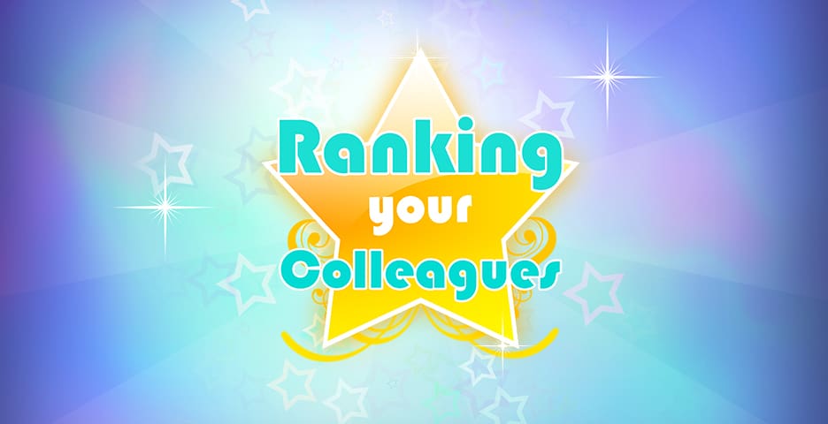 Ranking Your Colleagues Uitjesbureau Breda